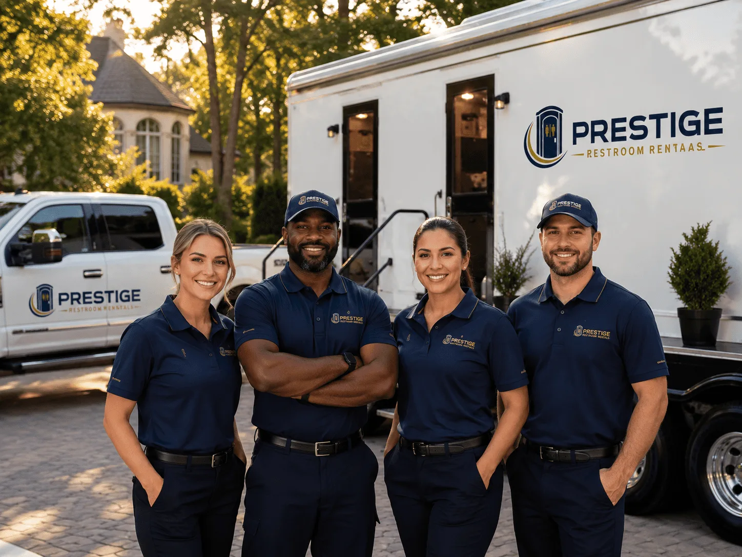 Trusted Luxury Portable Restrooms company in Wing, ND